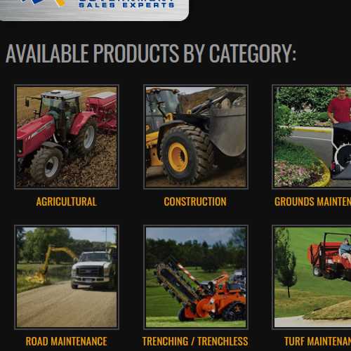 Website photos of equipment sold through government contracts
