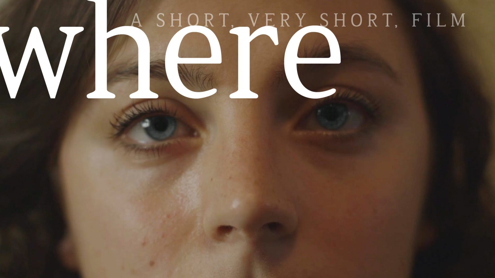 WHERE: A very short film about being alone.